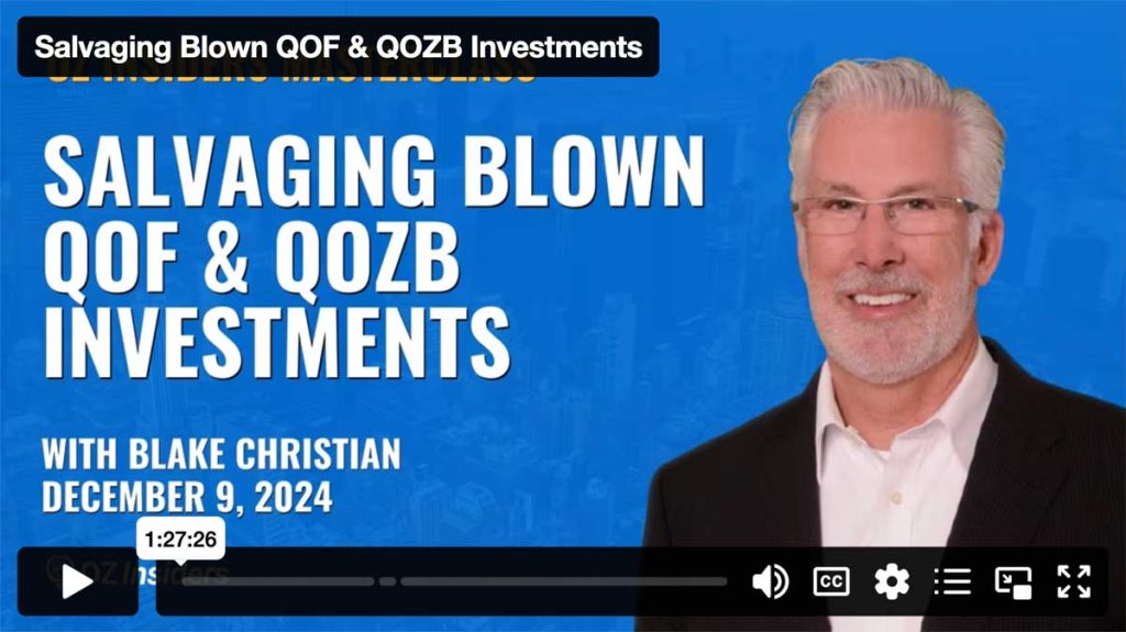 OZ Insiders Masterclass - December 2024