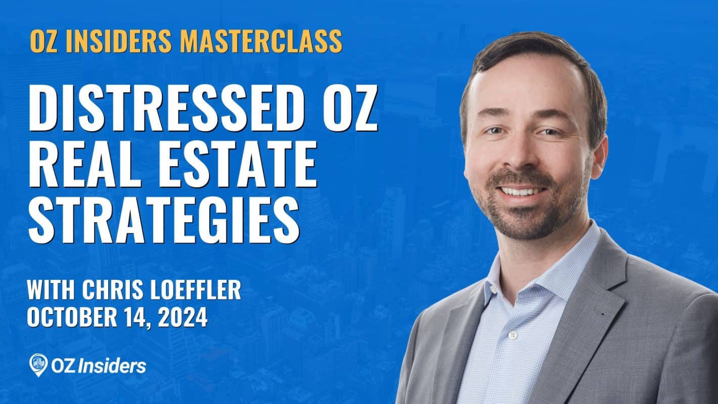 Distressed OZ Real Estate Investing Strategies