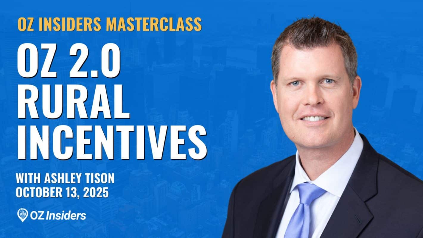 OZ 2.0 Rural Incentives