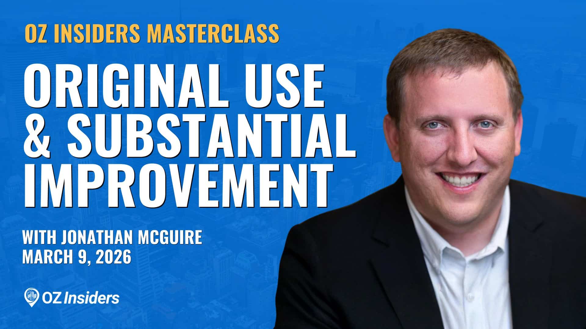 IRC 280B, Substantial Improvement, & Original Use