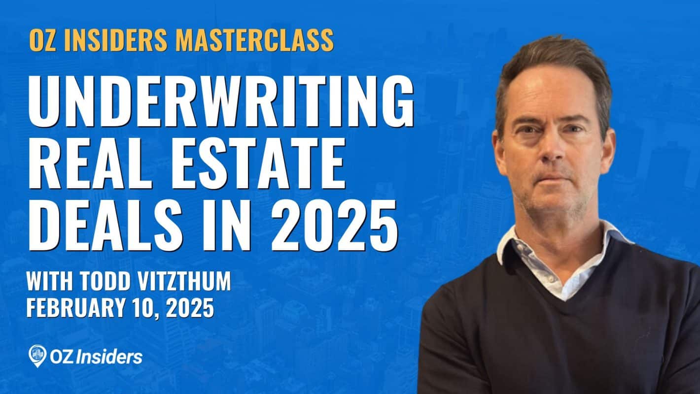 Underwriting Real Estate Deals in 2025