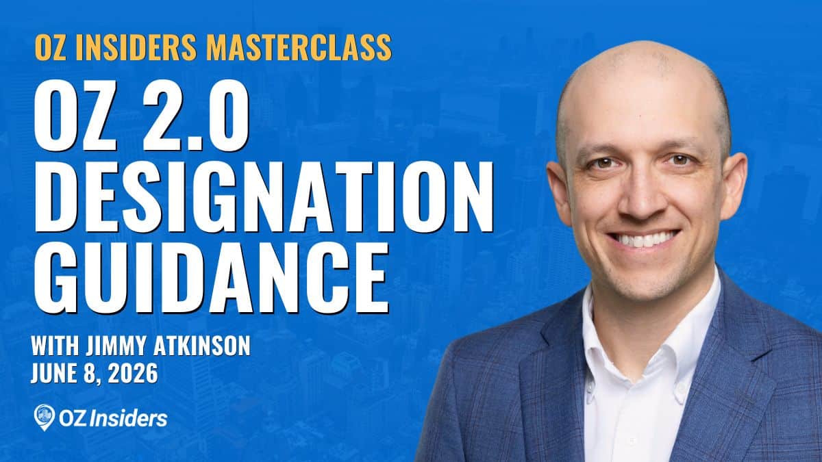 OZ 2.0 Designation Guidance
